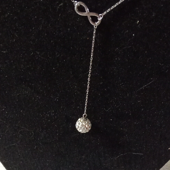Jewelry - Sterling Silver Infinity Necklace #A413